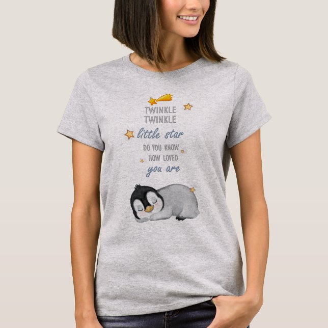 Camiseta Twinkle, Pingüino de Estrella Pequeña Twinkle (Anverso)