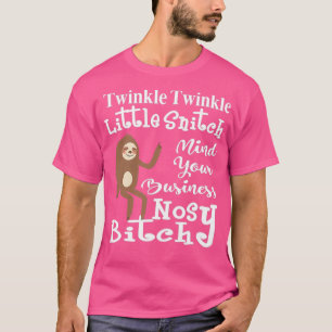 Camiseta Twinkle Twinkle Little Snitch Funny