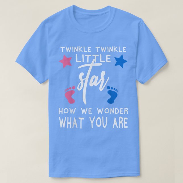Camiseta Twinkle Twinkle Little Star Wonder Who You Are Pre (Diseño del anverso)