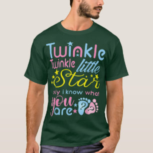 Camiseta Twinkle Twinkle Pequeña Estrella Sólo Conozco Géne