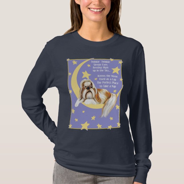 Camiseta Twinkle Twinkle Shih Tzu (Anverso)