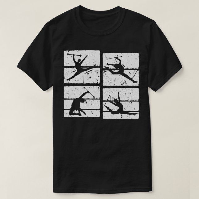 Camiseta Twirling Batons Dance Twirler (Diseño del anverso)