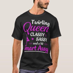 Camiseta Twirling Funny Baton Twirling Twirl Mojorette