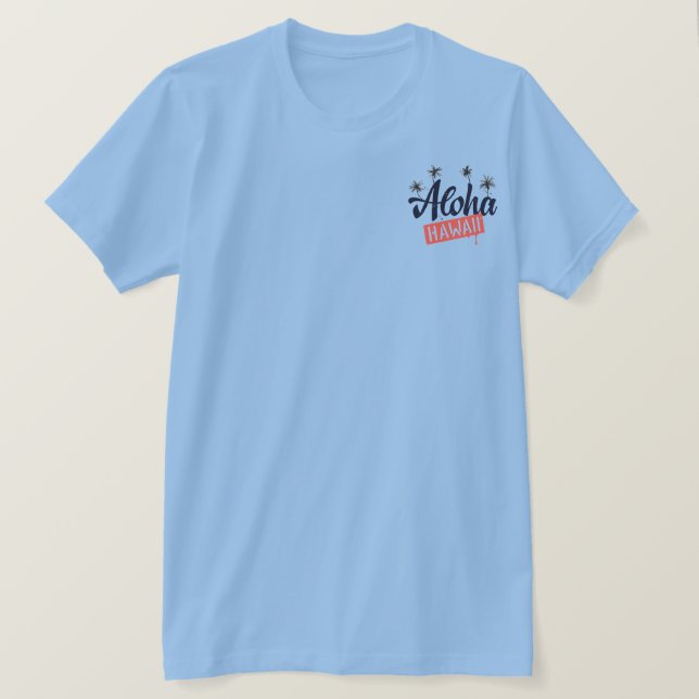 CAMISETA TWISTED HILO ALOHA TSHIRT (Anverso del diseño)