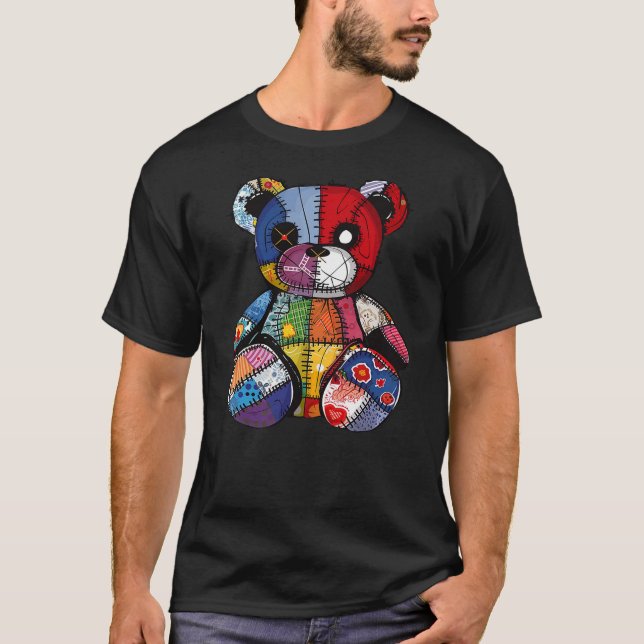 Camiseta Twisted Teddy Bear - Cute Horror (Anverso)