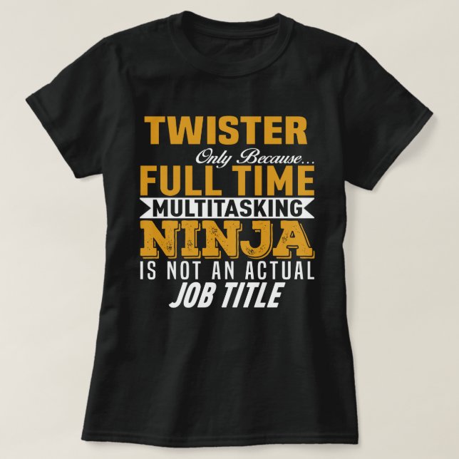 Camiseta Twister (Diseño del anverso)