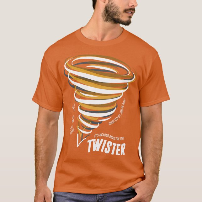 Camiseta Twister Alternative Poster (Anverso)