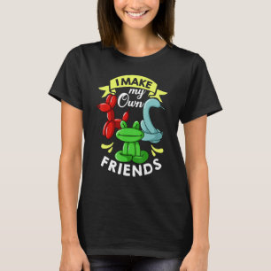 Camiseta Twister de artista de animales de globo