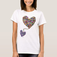 Two Butterfly Hearts