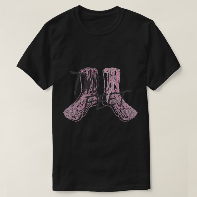 Camiseta Two Feet Pink Classic T-Shirt (Diseño del anverso)