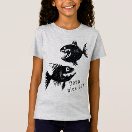 Camiseta Two scary fish, personalized