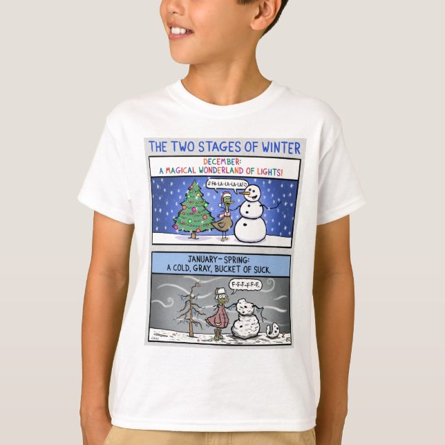 Camiseta Two Stages of Winter (Anverso)