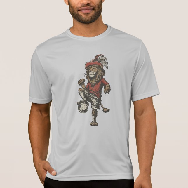 Camiseta Two‑Tailed Lion Striker (Anverso)