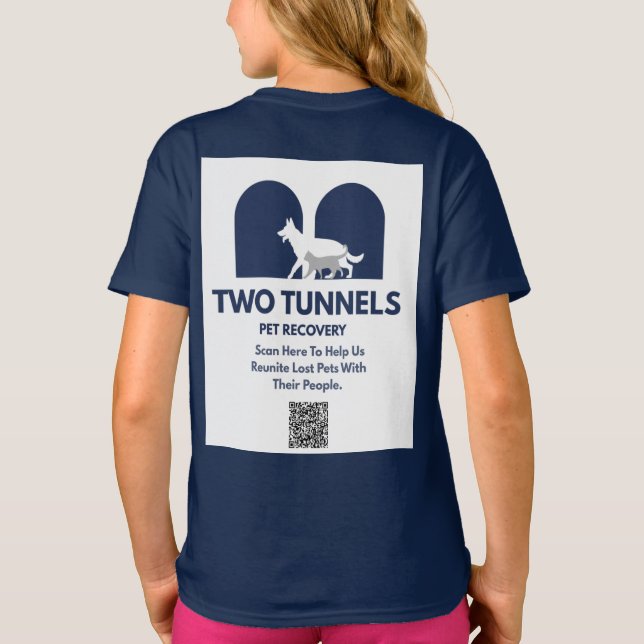 Camiseta Two Tunnels Kids T-shirt  (Reverso)