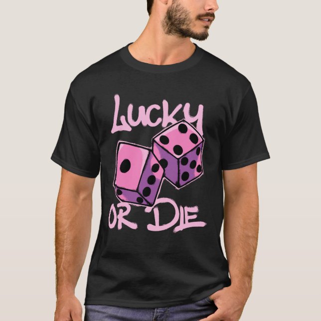 Camiseta two vibrant dice streetwear (Anverso)