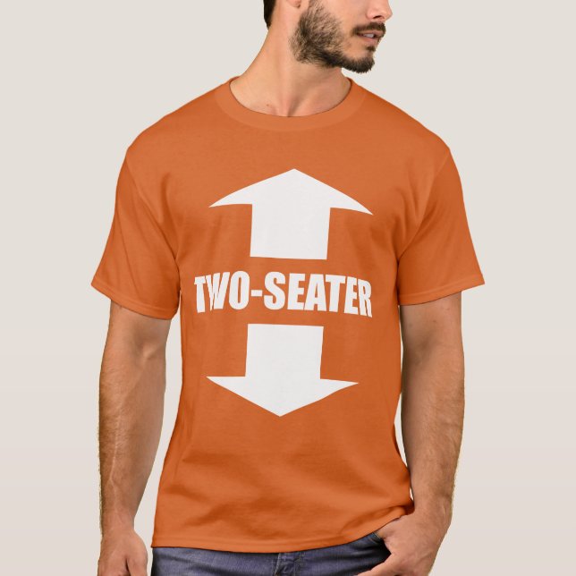 Camiseta TwoSeater Se dice un regalo sucio y travieso (Anverso)