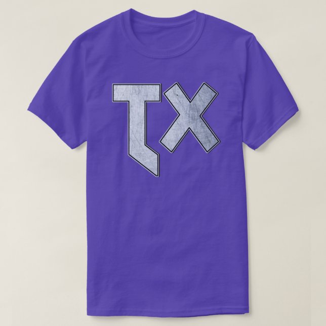 CAMISETA TX (Diseño del anverso)