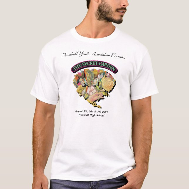 Camiseta TYA: El jardín secreto (Anverso)