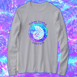Camiseta Tybee Island Georgia Ocean Seashell T-Shirt