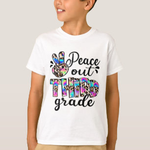 Camiseta Tye De 3er Grado Feliz Día De La Escuela