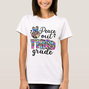 Camiseta Tye De 3er Grado Feliz Día De La Escuela