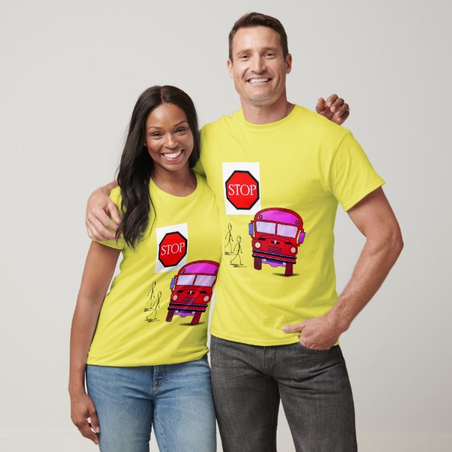 Camiseta Tye Dye T-shirt School Bus (Unisexo)