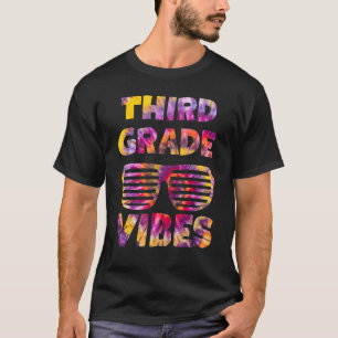 Camiseta Tye Tye 3er Grado Profesor De Vibes Primer Día De