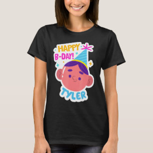 Camiseta Tyler Personalized Funny Happy Birthday Gift Idea