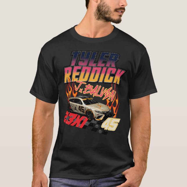 Camiseta Tyler Reddick J Balvin 23Xi (Anverso)