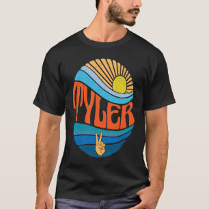 Camiseta Tyler Vintage Sunset Tyler Groovy Tie Dye