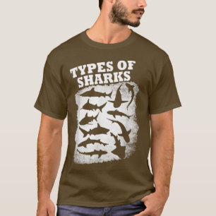 Camiseta Types Of Sharks