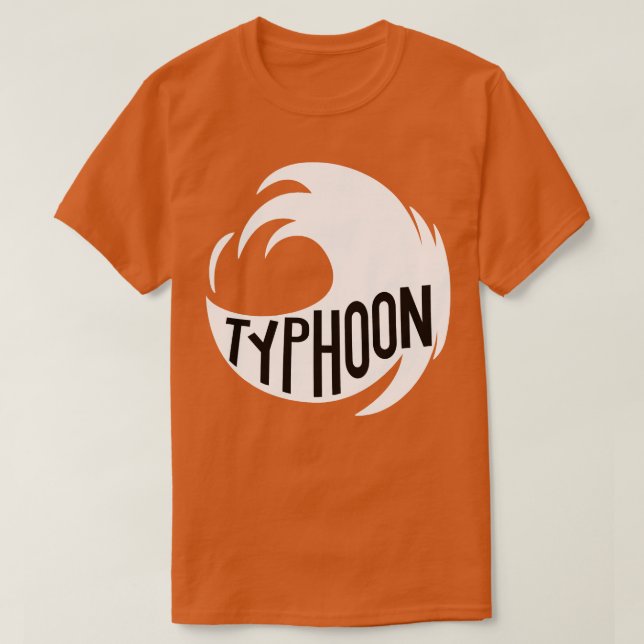 Camiseta TYPHOON Pro Wrestler Fred Ottman (Diseño del anverso)