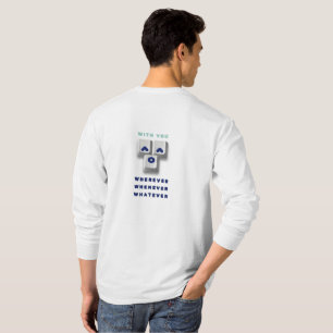 Camiseta typography_2_with you_2 t-shirt