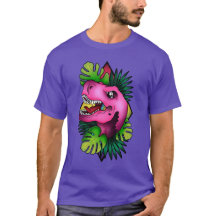 Tyranicorn Rosa Dino - Púrpura 
