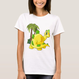 Camiseta Tyrannian Chomby amarillo que mira