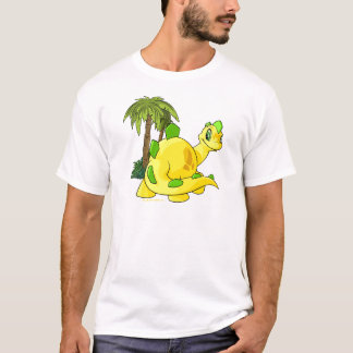 Camiseta Tyrannian Chomby amarillo que mira