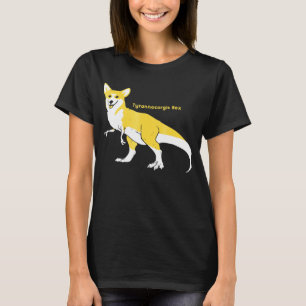 Camiseta Tyrannocorgis Rex Corgi Dog