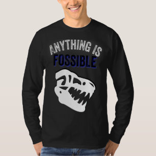 Camiseta Tyrannosauro Rex Cualquier Cosa Es Un Dinosaurio F