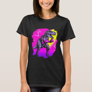 Camiseta Tyrannosauro Rex T Rex Boxing Guay Funny Dinosaur