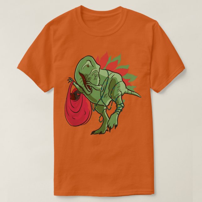 Camiseta Tyrannosaurus Dabbing (Diseño del anverso)