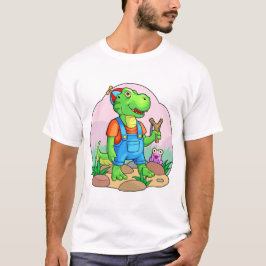 Camiseta tyrannosaurus del bebé