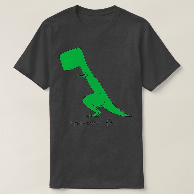 Camiseta Tyrannosaurus Flex 1 (Diseño del anverso)