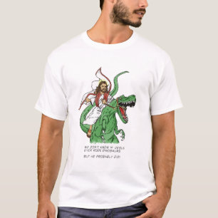 Camiseta Tyrannosaurus Jesús
