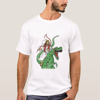 Camiseta Tyrannosaurus Jesús