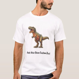 Camiseta Tyrannosaurus rex Dino Crea tu propio texto person