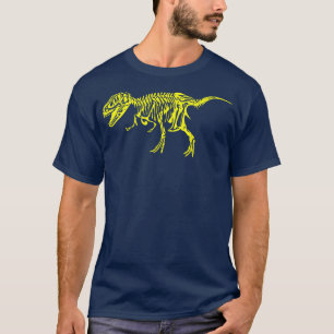 Camiseta Tyrannosaurus Rex Dinosaur Skeleton Fossil Reptile