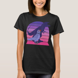 Camiseta Tyrannosaurus Rex I grita Ringne Indio Violeta