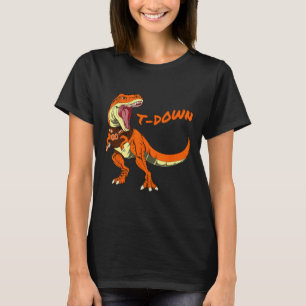 Camiseta Tyrannosaurus Rex Pie de Dinosaurio de Cleveland T