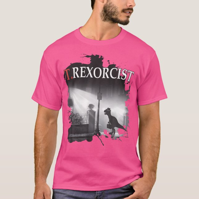 Camiseta Tyrannosaurus Rex Tee Shirt - Dinosaurio exorcista (Anverso)