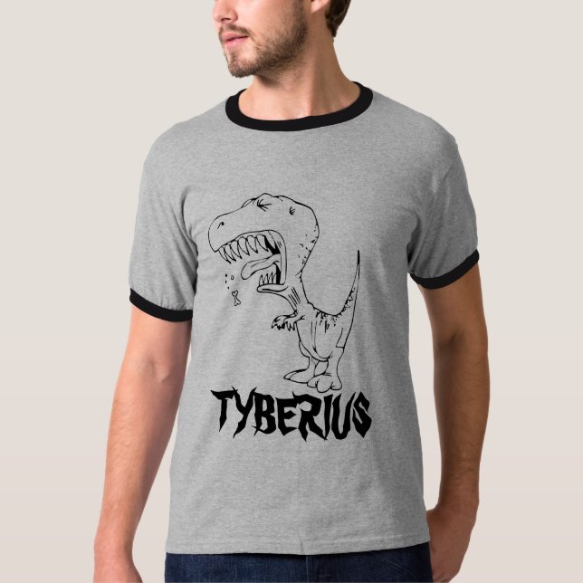 Camiseta Tyrannosaurus_Rex, TYBERIUS (Anverso)